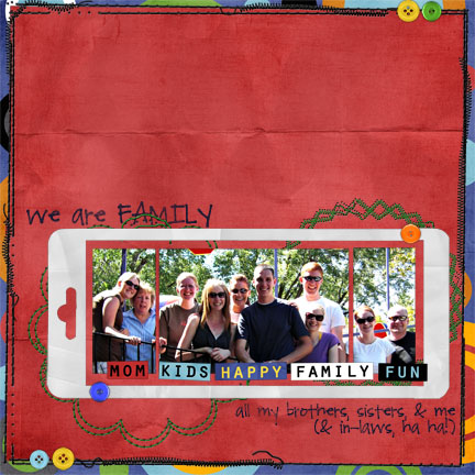 we are family