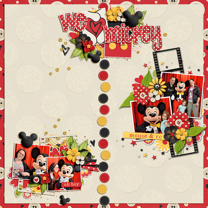 We love Mickey