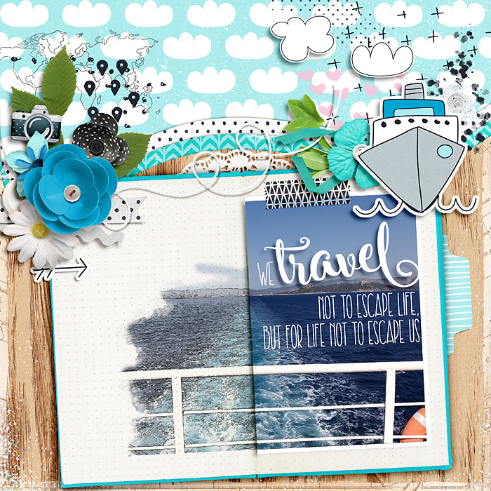 We travel