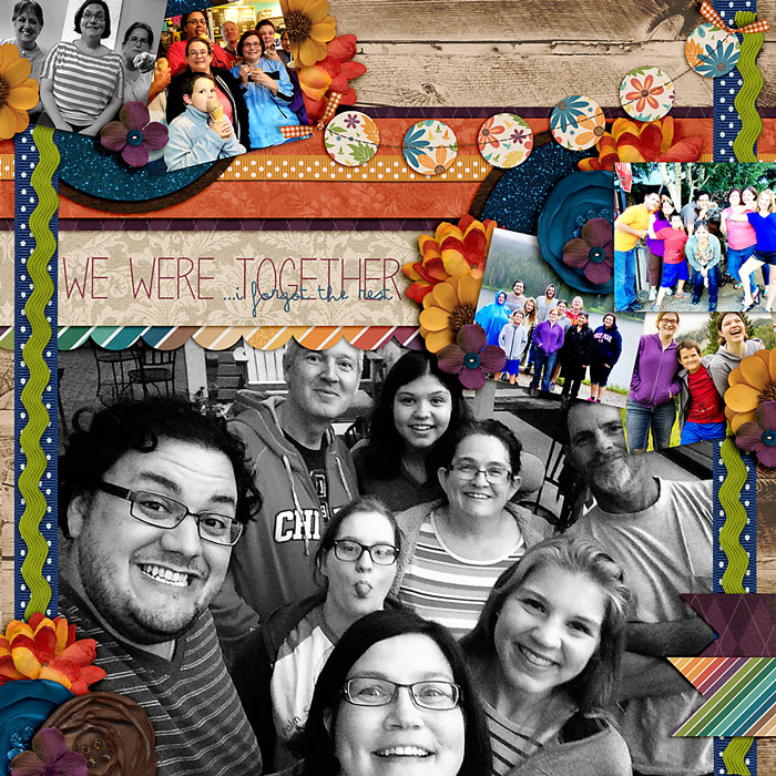 we were together