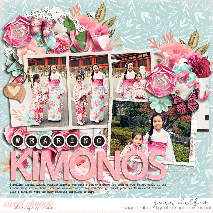 Wearing Kimonos