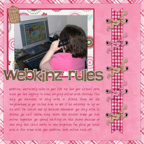 Webkinz Rules