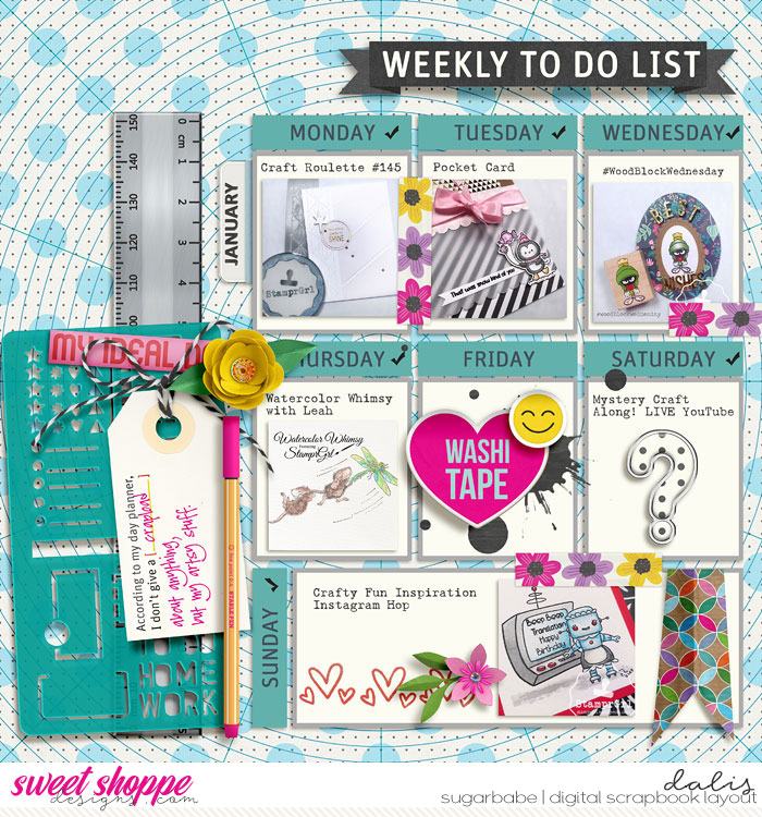 Weekly to do list - Challenge #6a