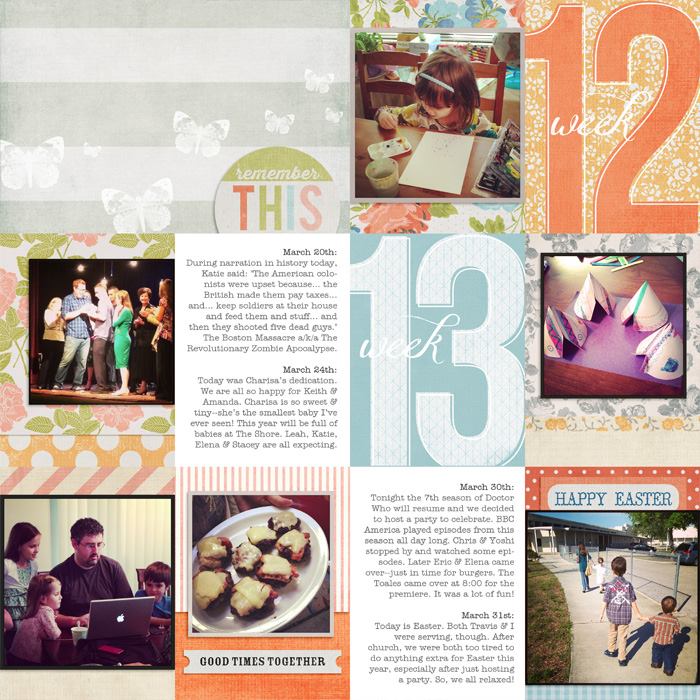 Weeks 12 & 13