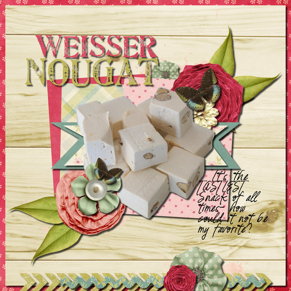Weisser Nougat