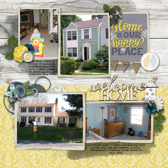 Welcome Home, Creative Card Use