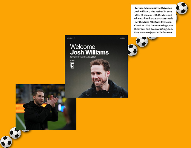 Welcome Josh Williams