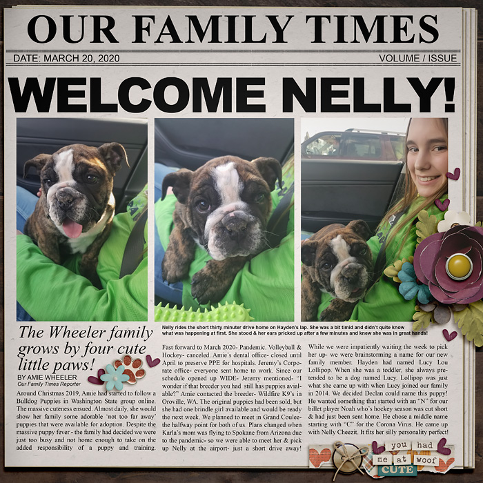 Welcome Nelly!