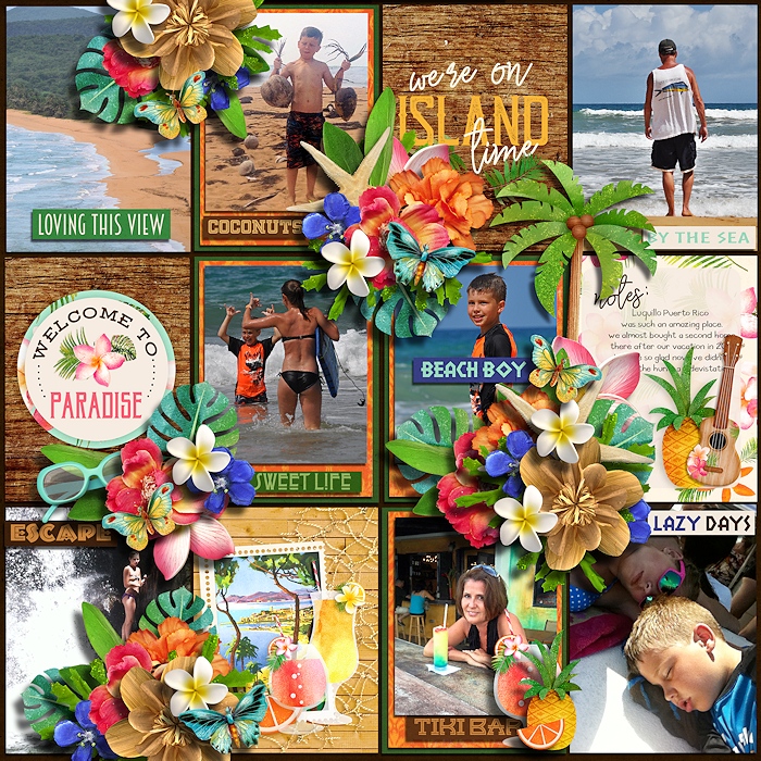 We're on island time