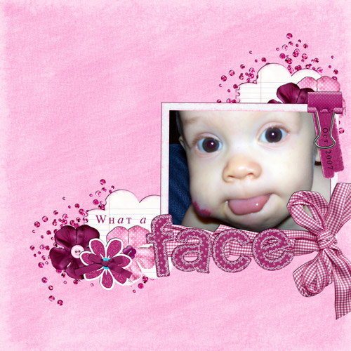 What a face