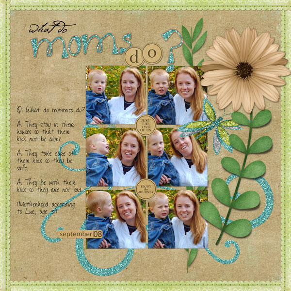 What do moms do?