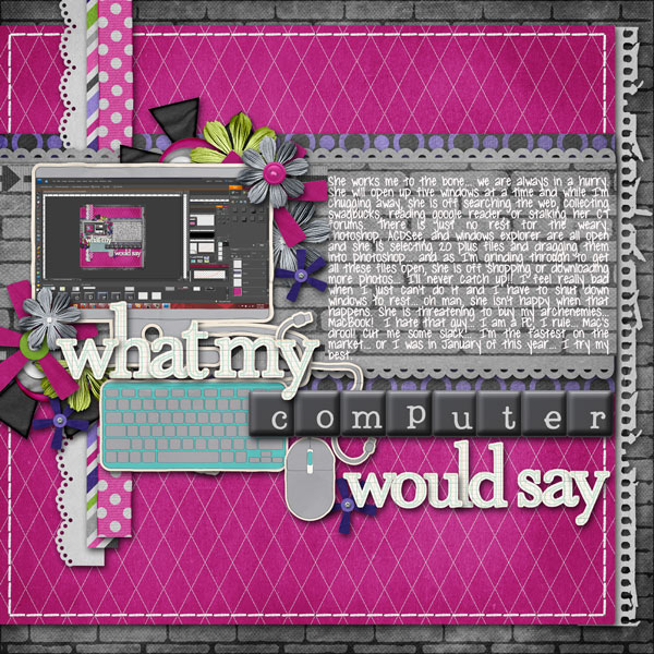 what my computer would tell you...