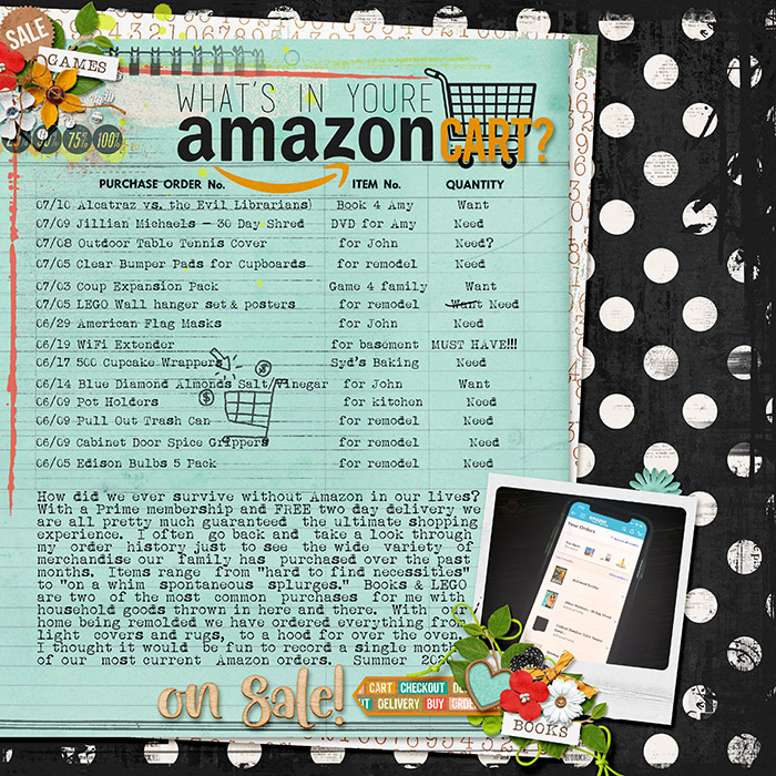 What's in Your Amazon Cart?