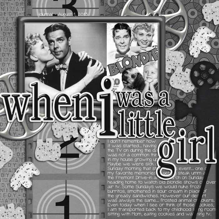 When I was a little girl...