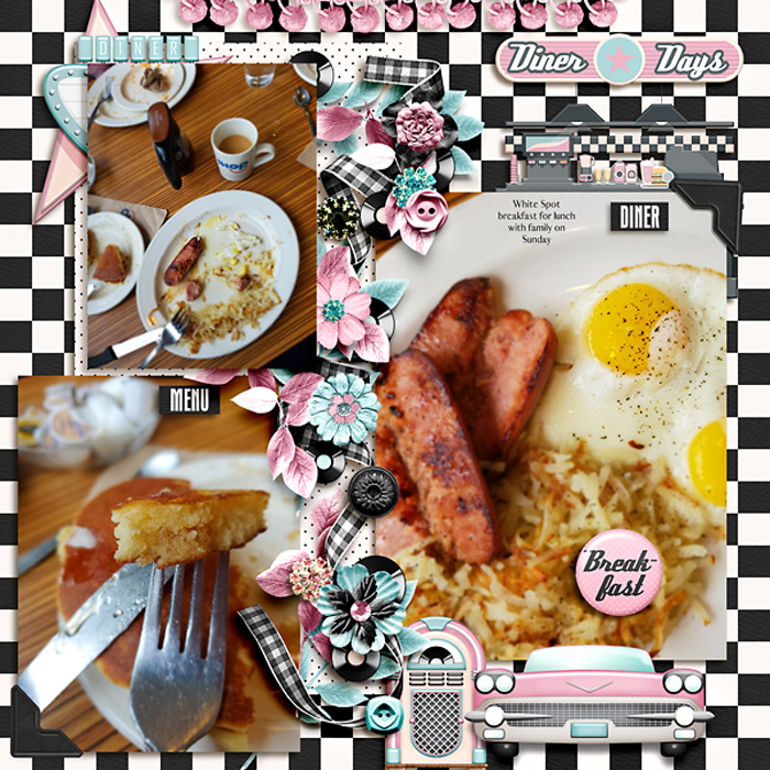 White Spot Breakfast