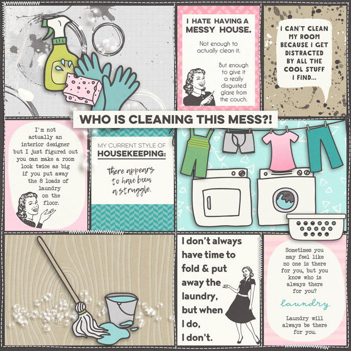 Who Is Cleaning This Mess?!
