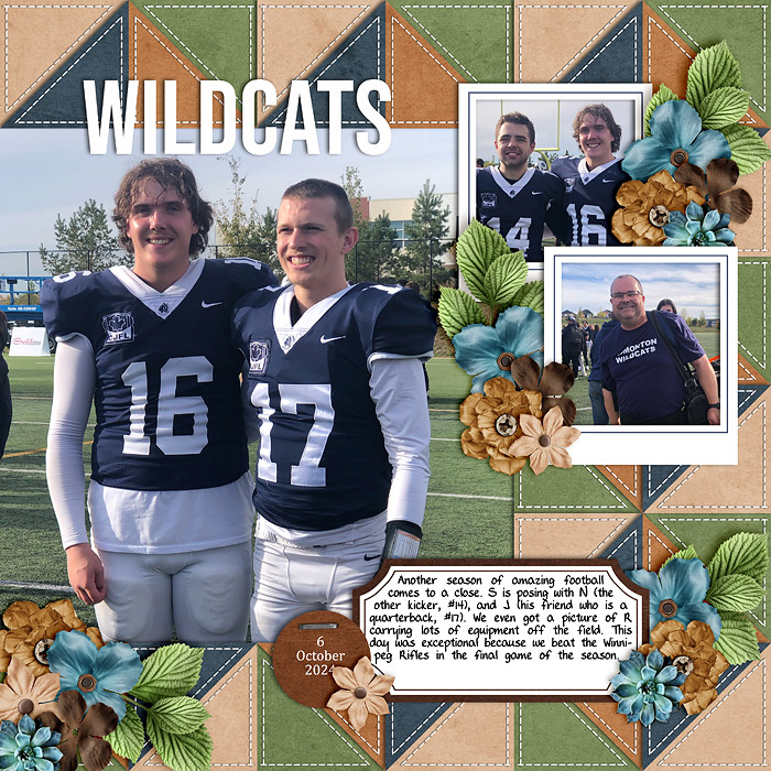 Wildcats vs Rifles (left)