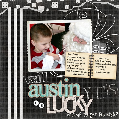 Will Austin be Lucky enough to get his wish?  Yes