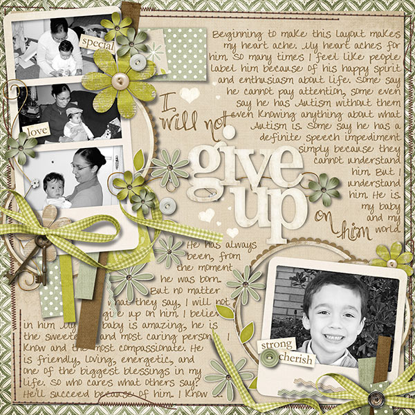 Will Not Give Up