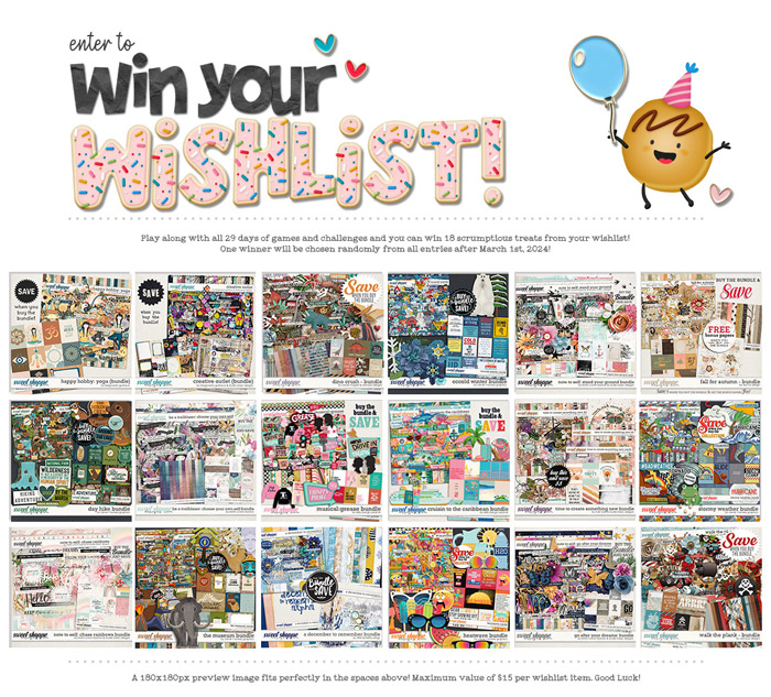 Win Your Wishlist Feb 2024