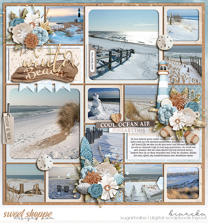 winter beach
