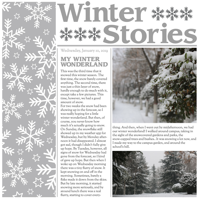 Winter Stories