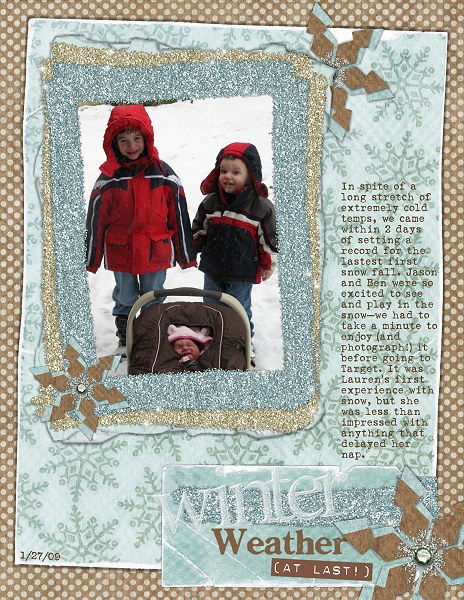 Winter Weather (At Last!)