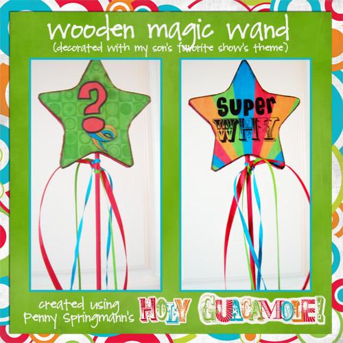 Wooden Magic Wand