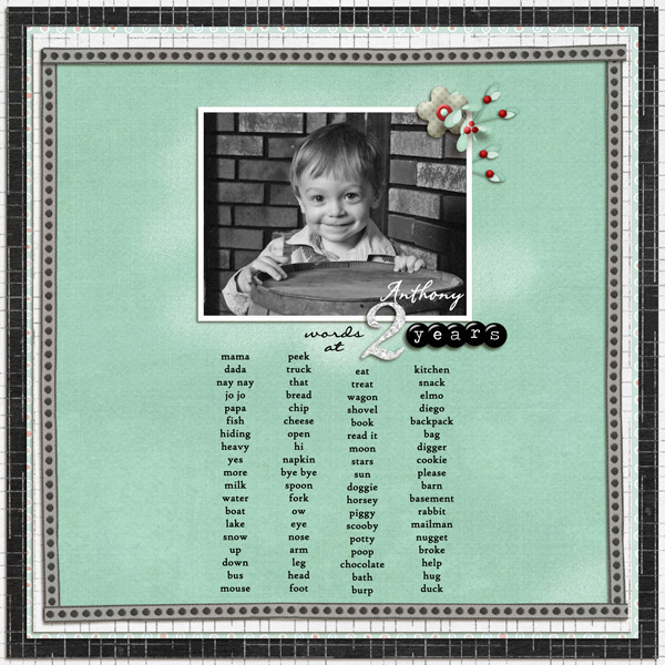 Words at 2