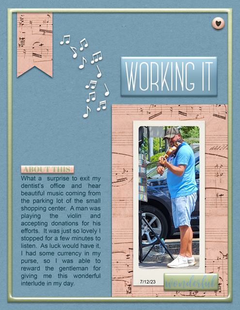 Working It