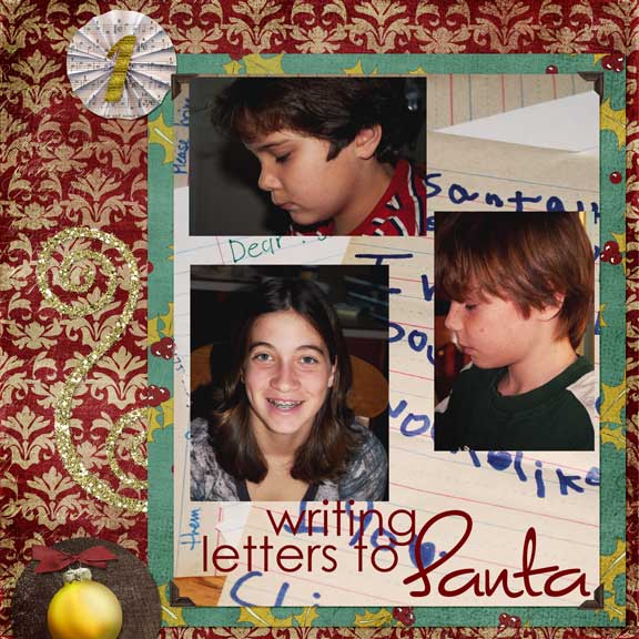 Writing Letters to Santa