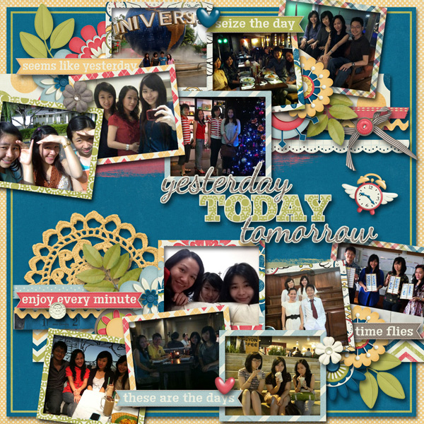 Yesterday today tomorrow