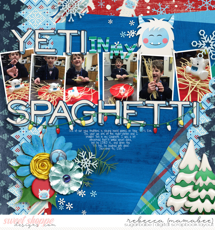 Yeti in my Spaghetti