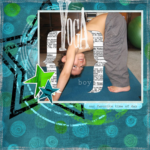 yoga boy
