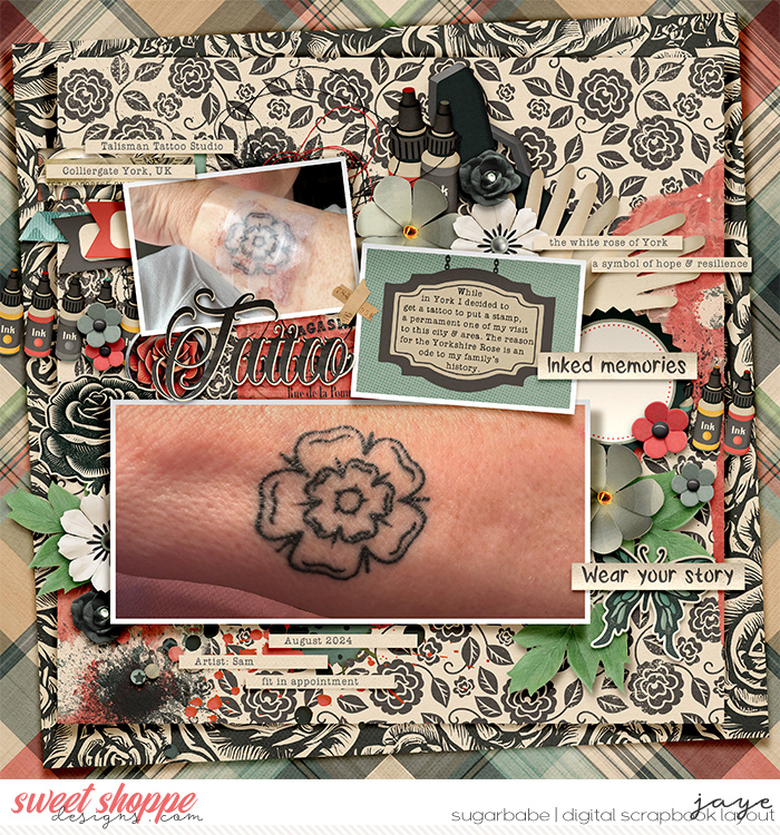 Yorkshire Rose Ink
