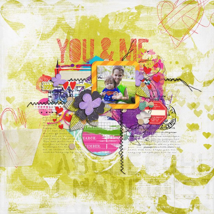 you and me