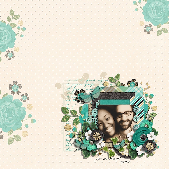 You are beautiful together