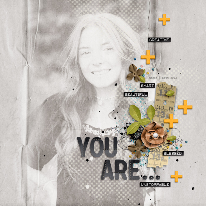 you are...