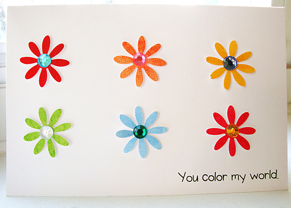 You Color My World