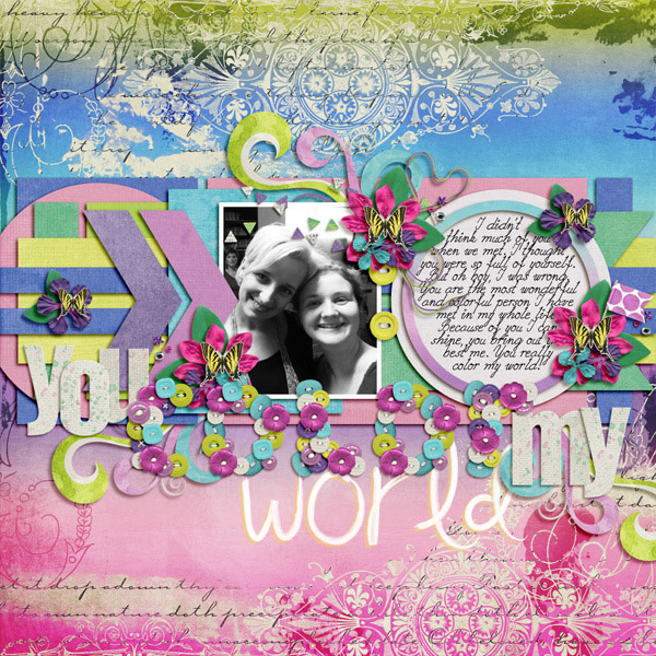 You color my world