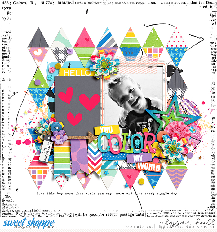 You Color My World