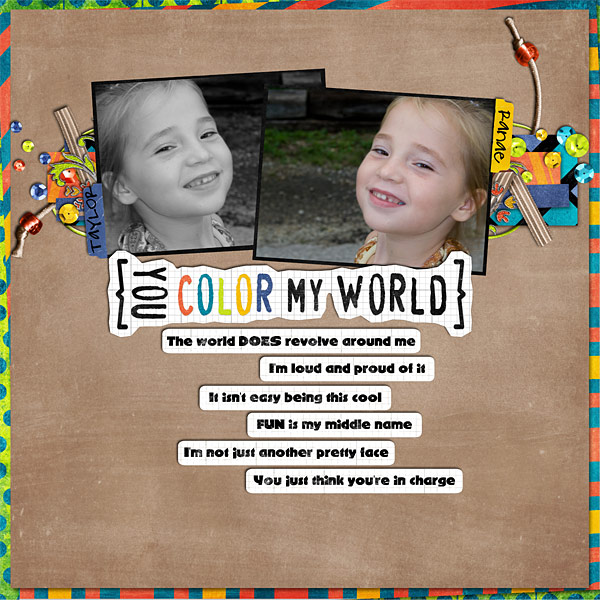 You color my world