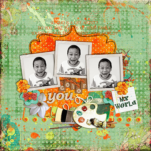 You Color My World