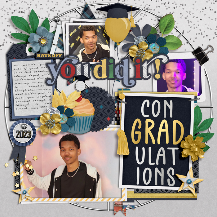 you did it