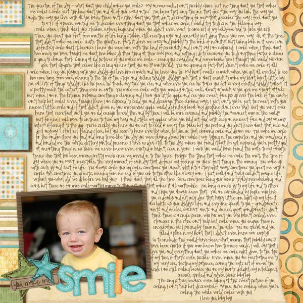 you make me smile