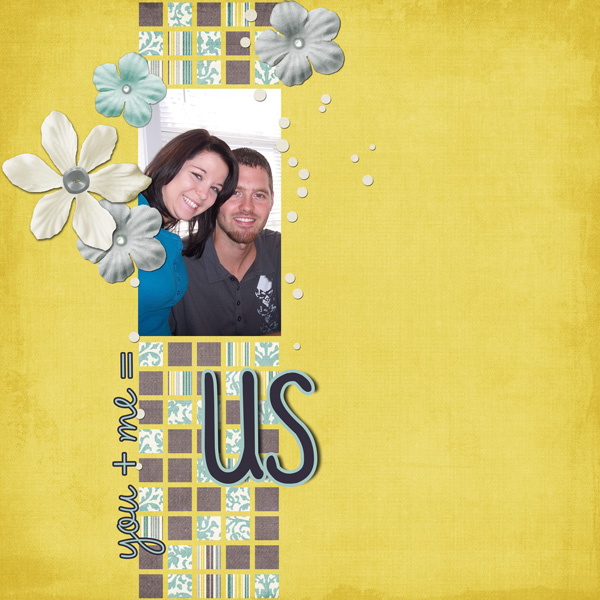 you + me = us