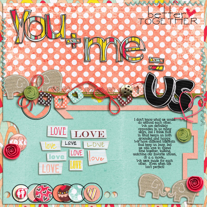 you plus me