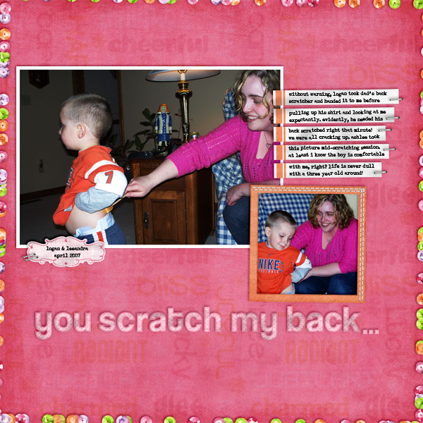 You Scratch My Back