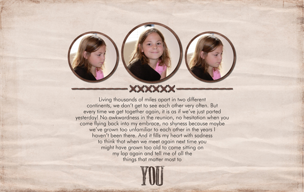 You
