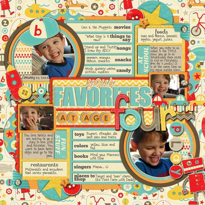 your favs Jan 2012